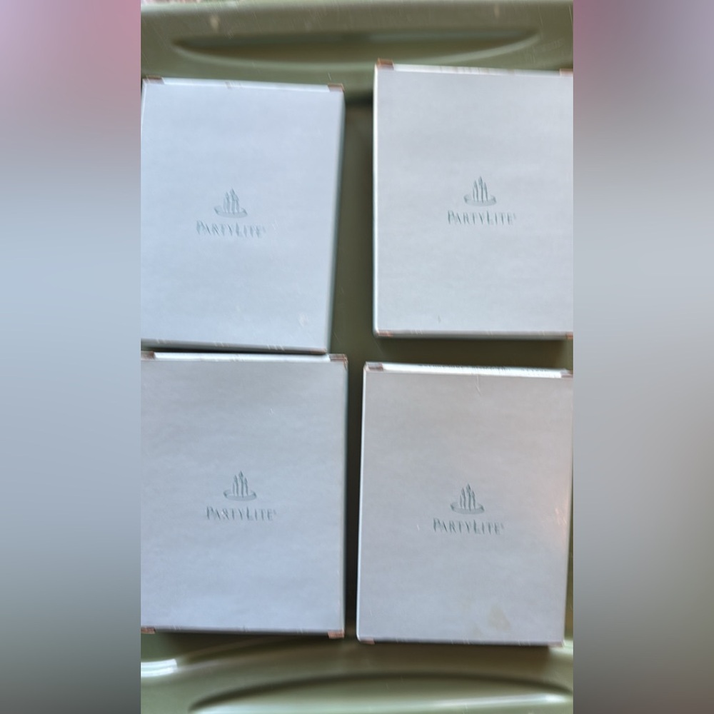 Partylite Tea light 4 x 12 misc scents